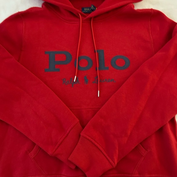 Red & Navy Polo Ralph Lauren Sweater NWOT - Picture 3 of 5